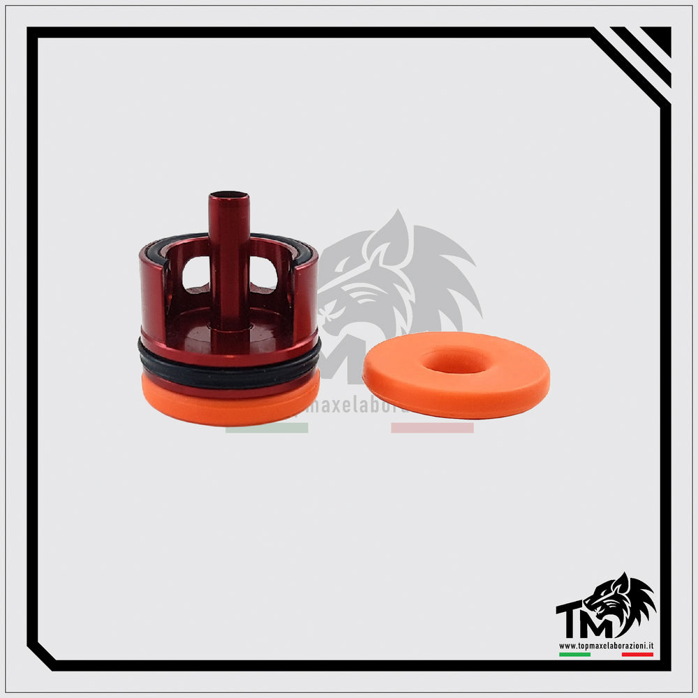 Top Max - Testa Cilindro in Ergal con Pad Orange