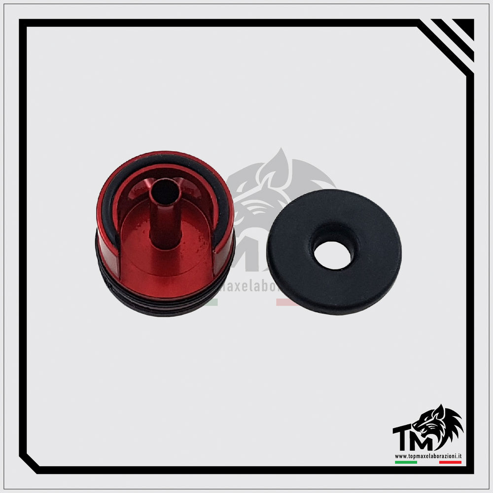 Top Max - Testa Cilindro in Ergal con Pad Black