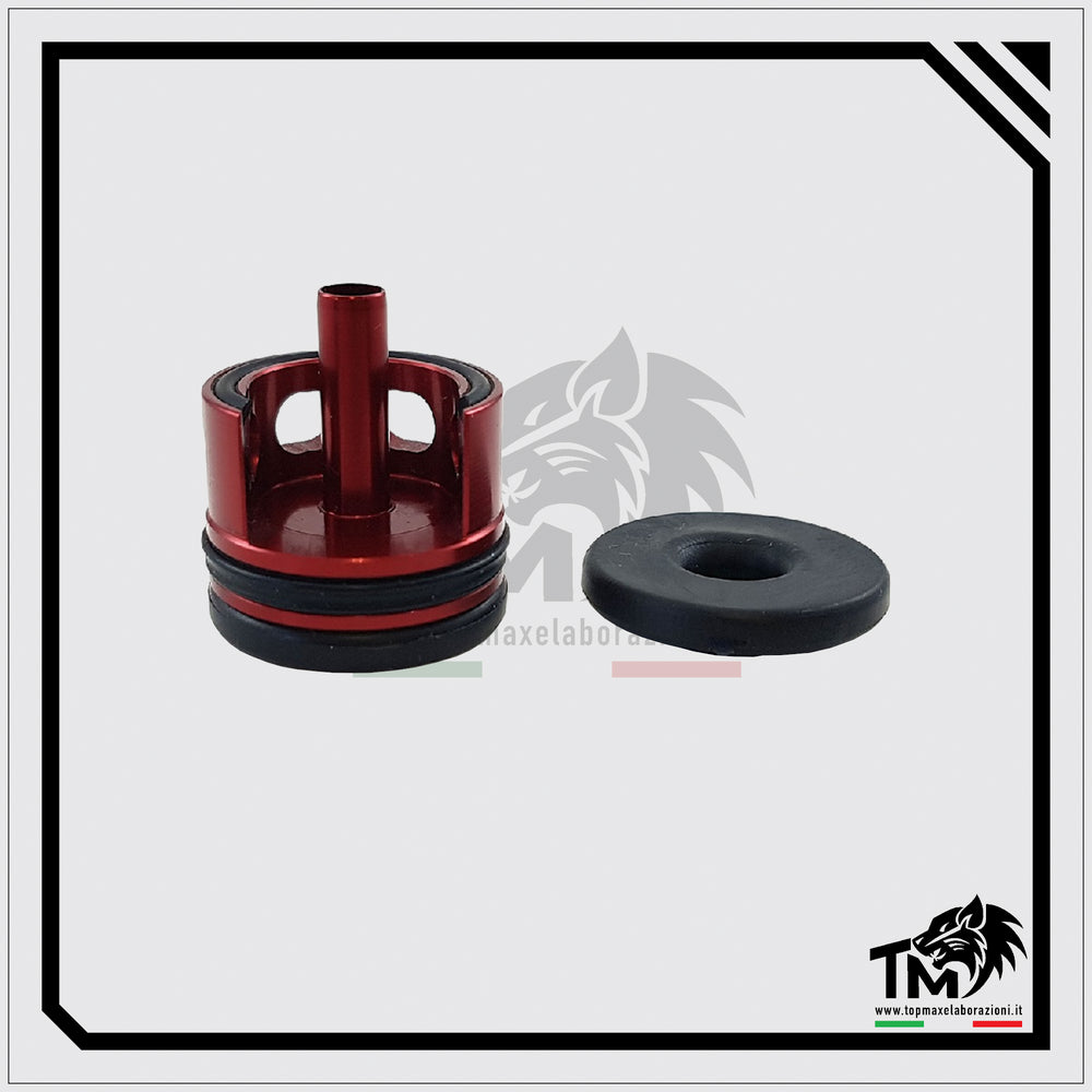 Top Max - Testa Cilindro in Ergal con Pad Black