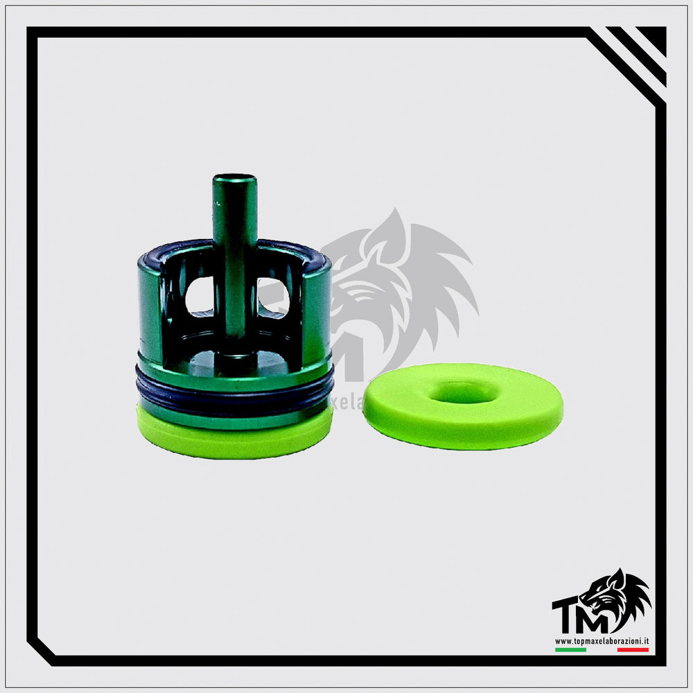 Top Max - Testa Cilindro in Ergal per SRE con Pad Green