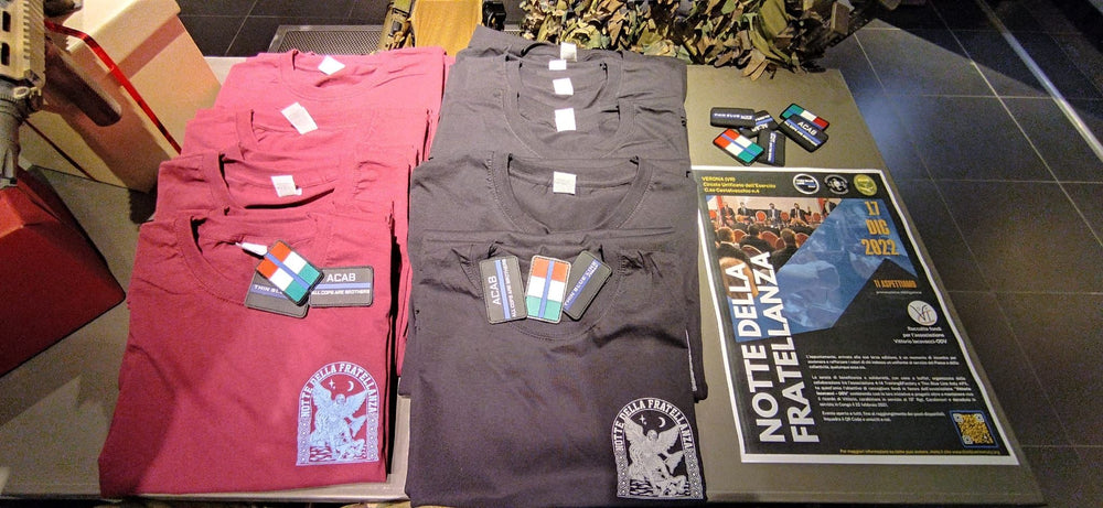 T-shirt Notte Della Fratellanza - Bordeaux