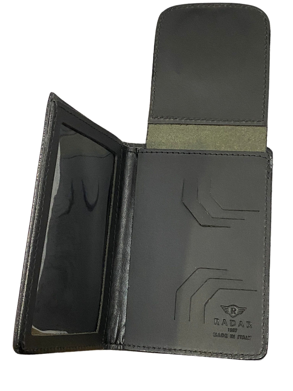 RADAR - Porta foglio in Pelle con Fregio Guardie Giurate - Verde