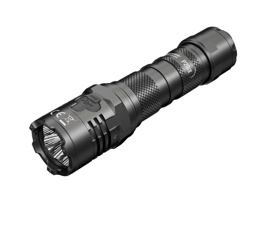 Nitecore - P20iX Torcia Tattica Ricaricabile USB-C - 4000 Lumens e 221 metri - torcia