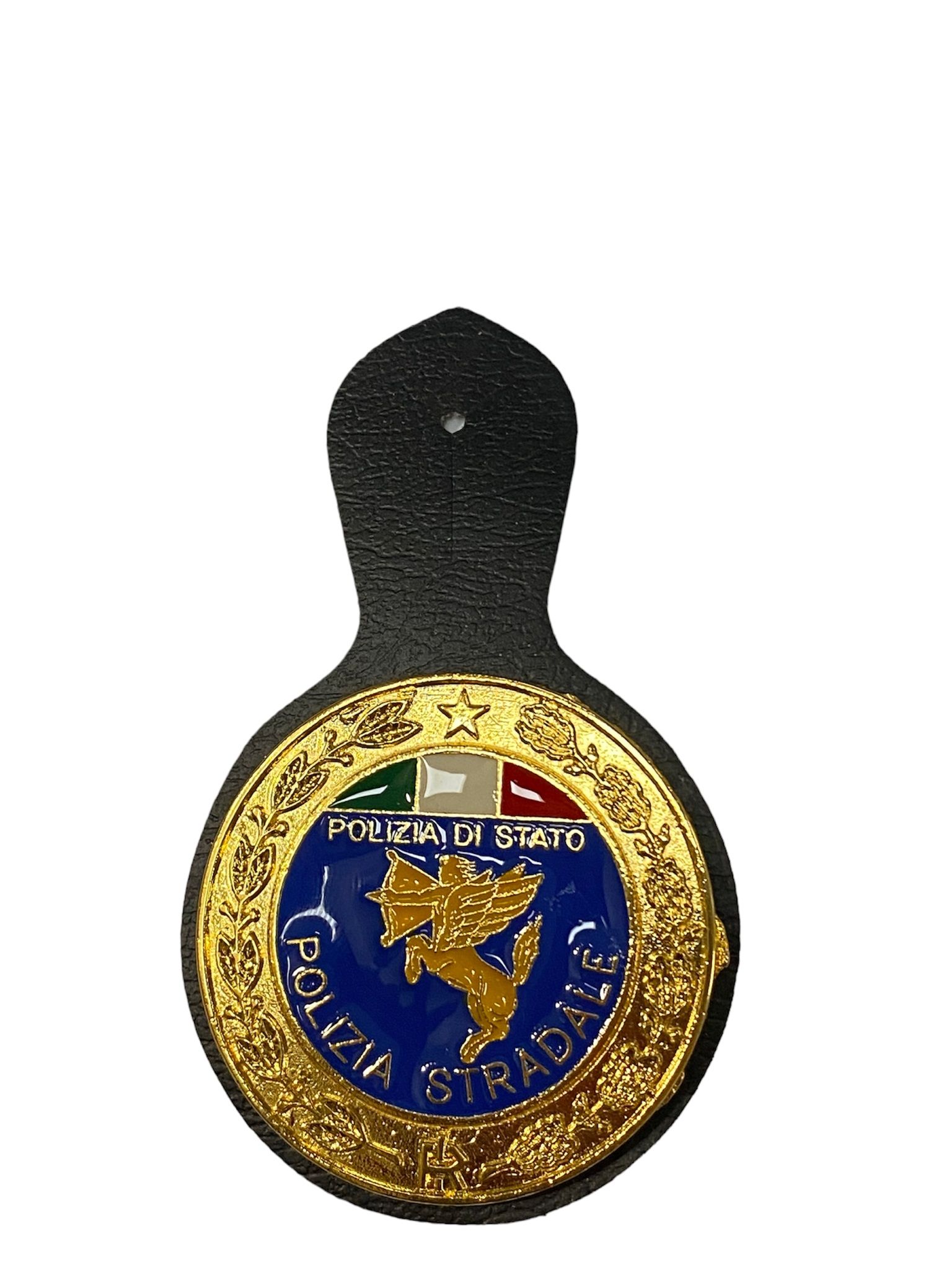 Distintivo Polizia di Stato Stradale su Pendif