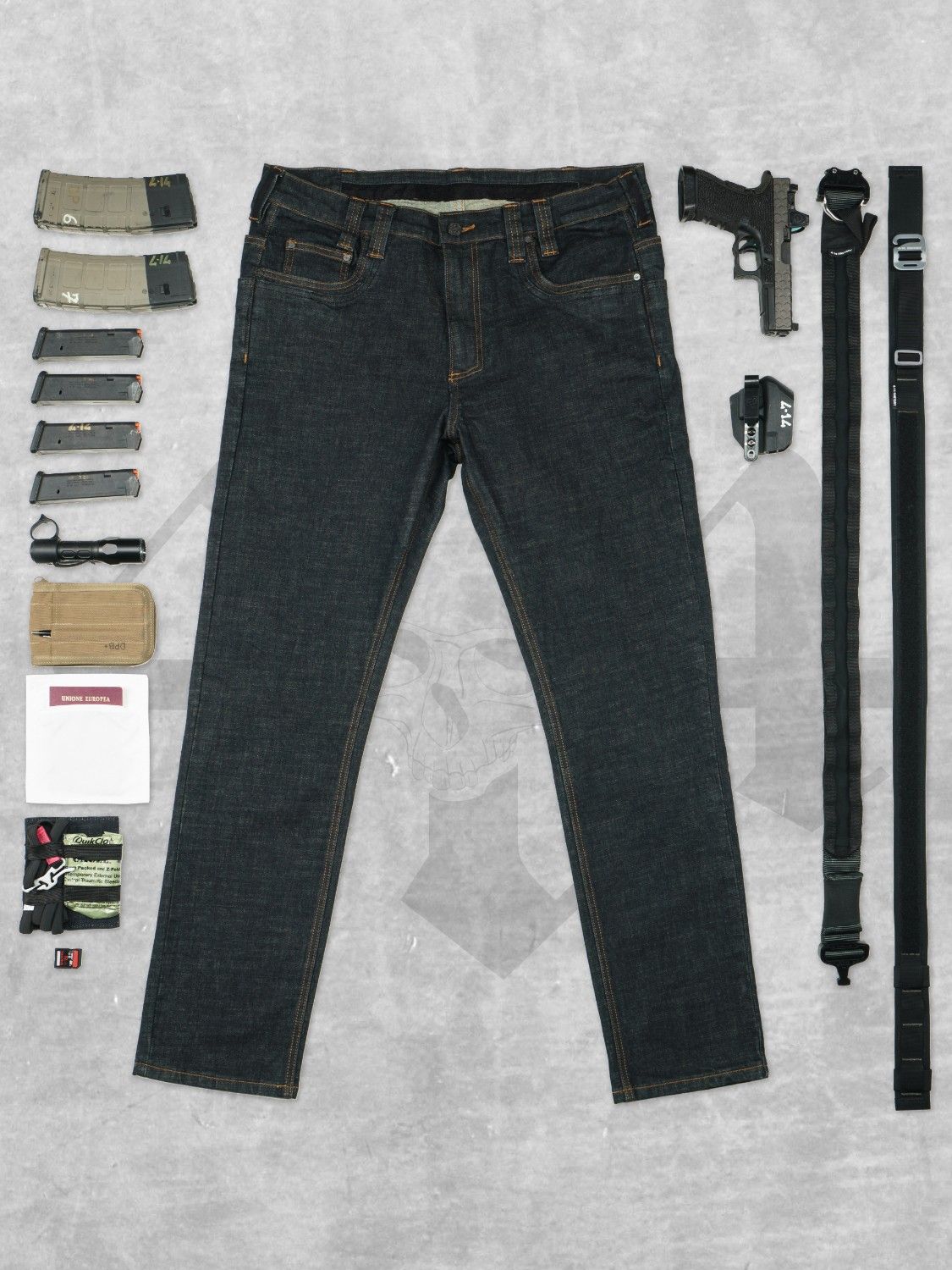 4-14 Tactical  Jeans Ghost - Blue 