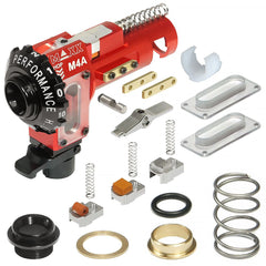 CNC Aluminum Hopup Chamber M4A - PRO - Red