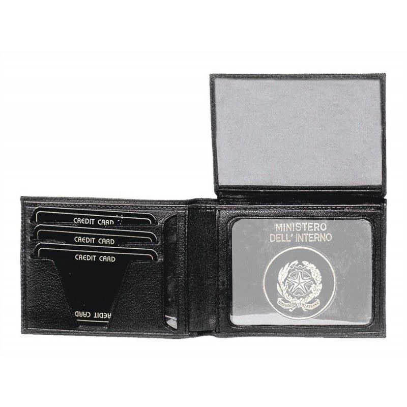 Vega Holster Portafoglio in Pelle Senza Placca - Nero