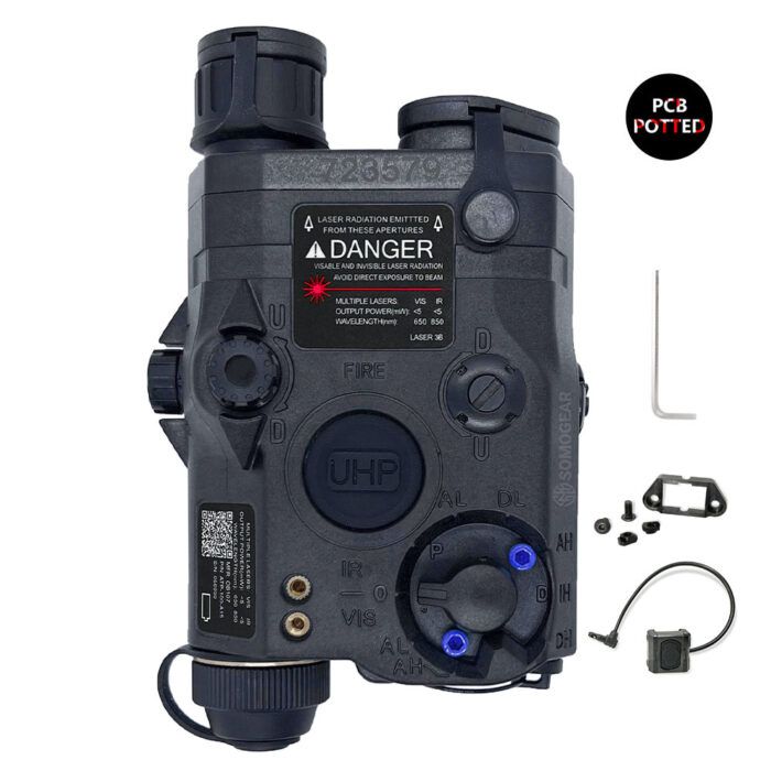 SomoGear PEQ-15 IR Laser Illuminator UHP Full Power - Black/Red