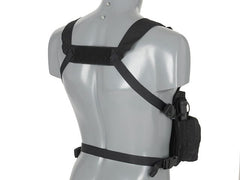 Buckle Up Chest Rig - Black
