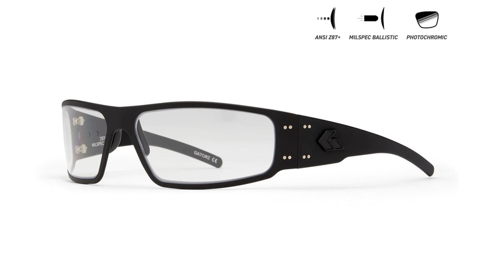 Gatorz - Magnum ANSI Z87+/MILSPEC Ballistic Photochromic w/Anti-Fog