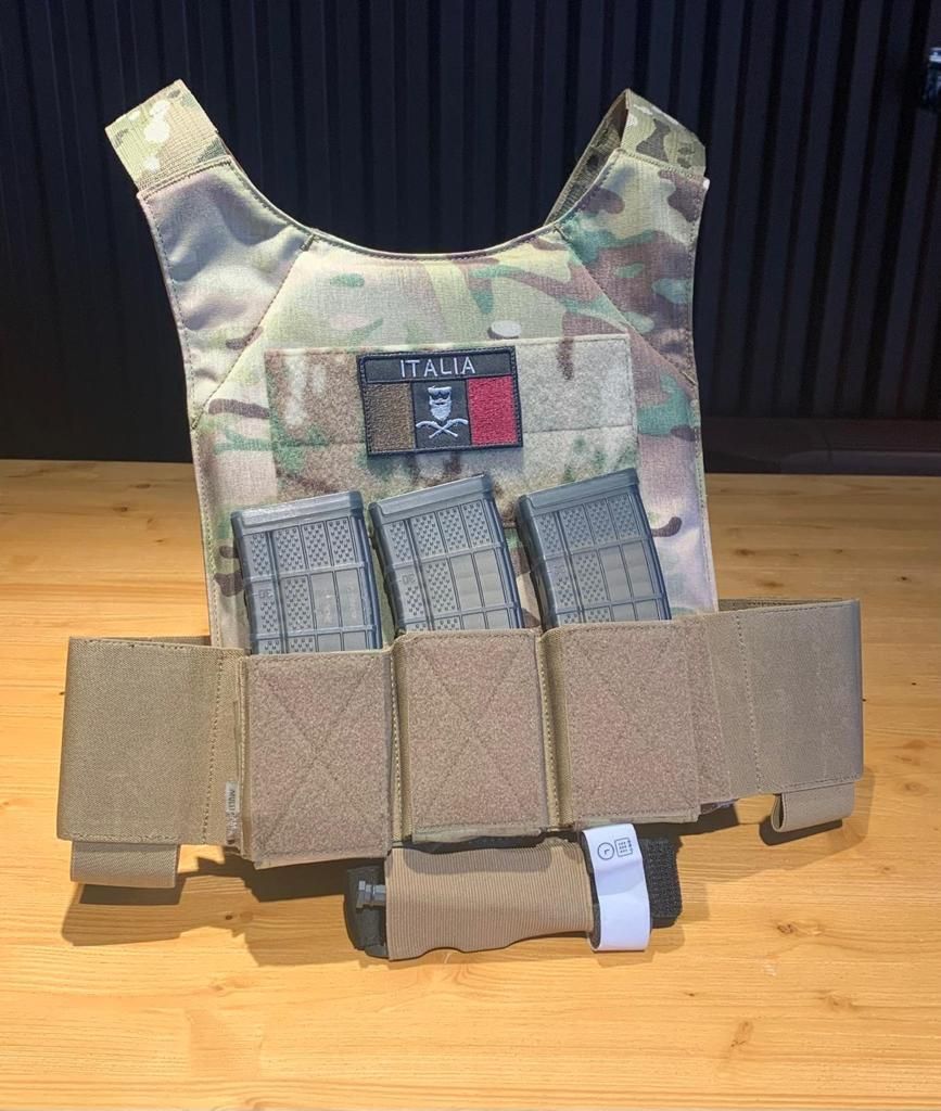 Porta Tourniquet Velcrato Elastico - Multicam
