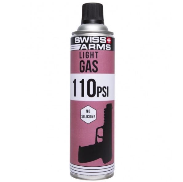 Swiss Arms Green Gas 110 PSI sec 600ml No Silicone