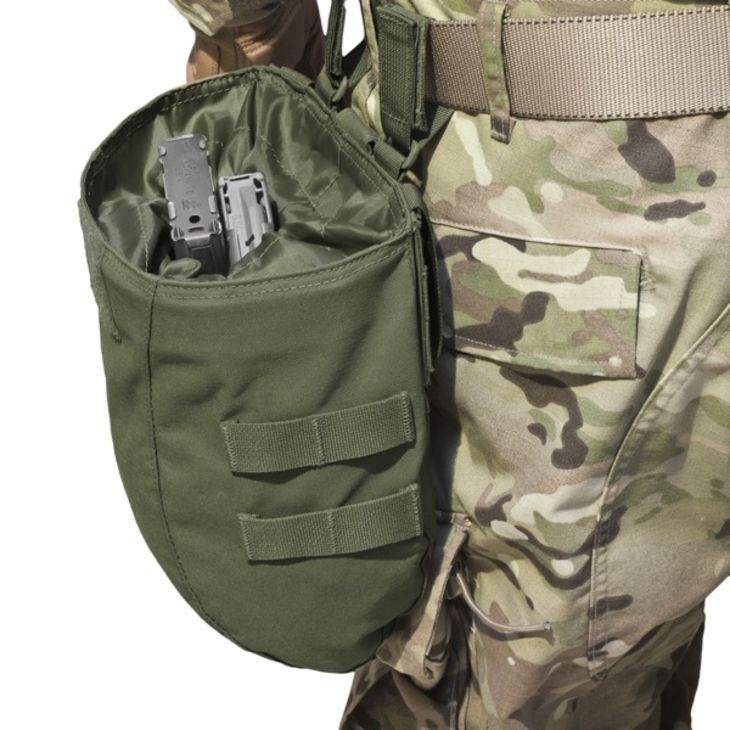 Warrior Roll Up Dump Pouch OD