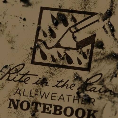 Rite in the Rain - All-Weather Notebook - 3 x 5" - Tan