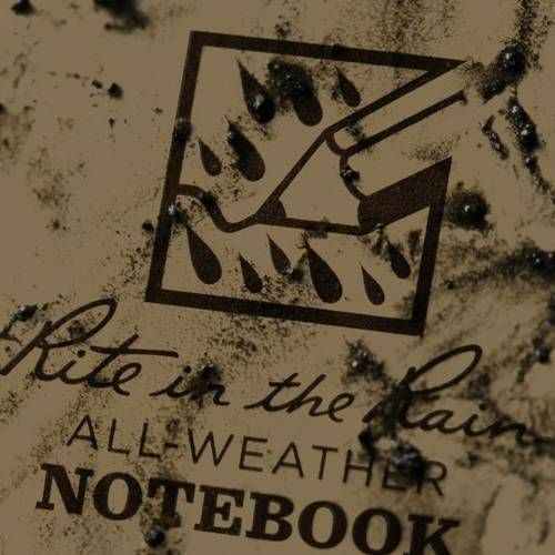 Rite in the Rain - All-Weather Notebook - 3 x 5" - Tan