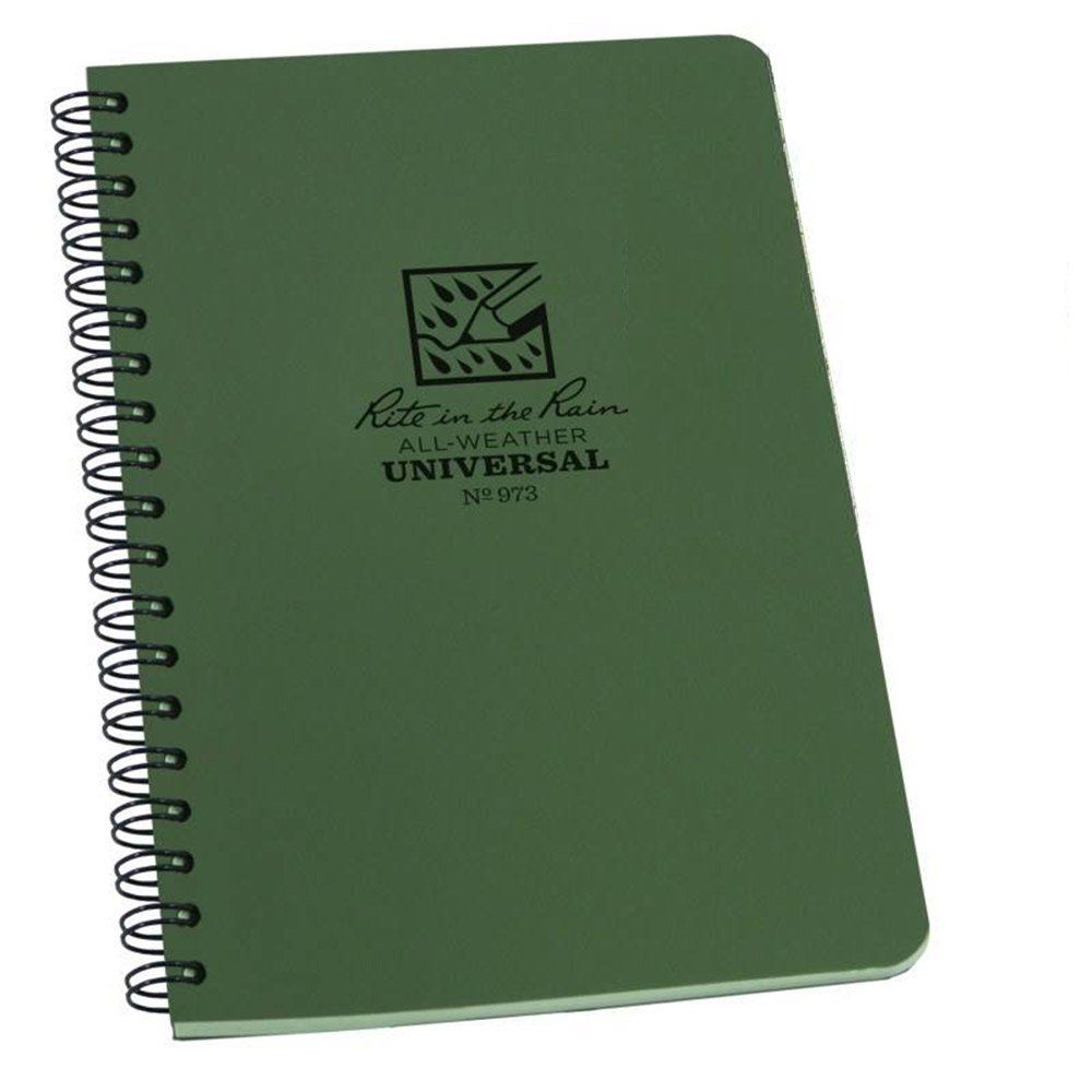 Rite in the Rain - All-Weather Notebook - 4 5/8 x 7" - Olive