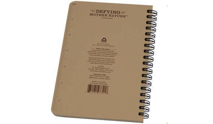 Rite in the Rain - All-Weather Notebook - 4 5/8 x 7" - Tan