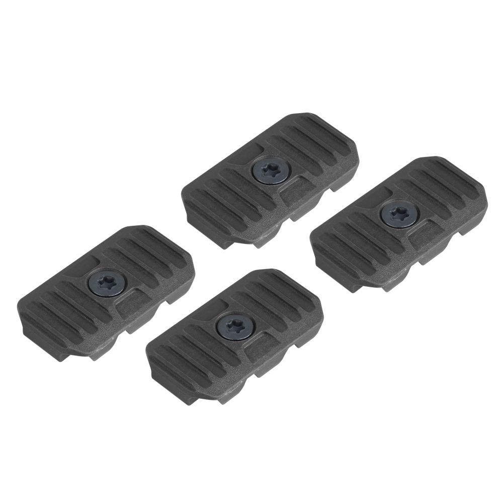 Strike Industries - M-Lok Covers with Cable Management System - Short - 4 pcs. - Black