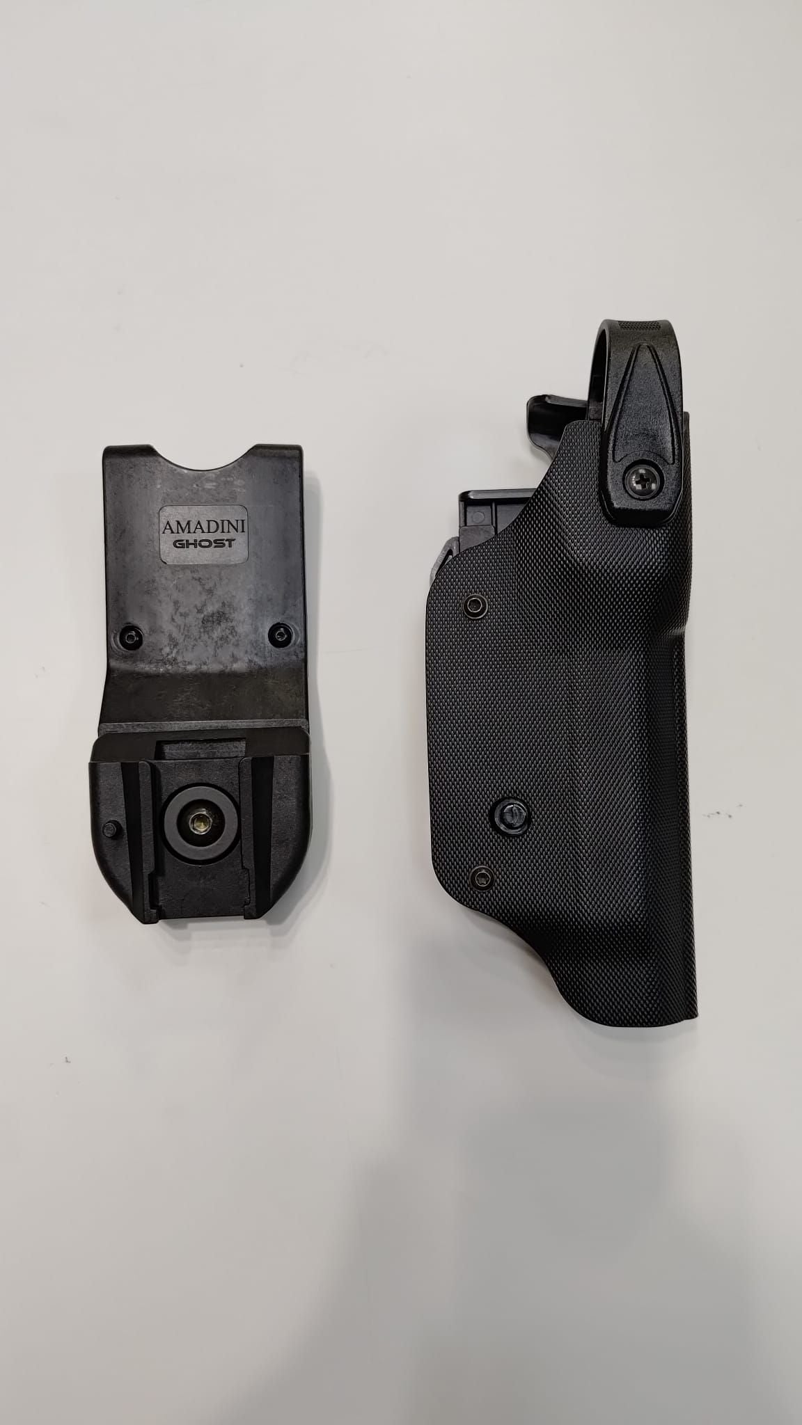 GHOST 5 per Beretta 92/99/98A1/96, Fondina Police Destra con Modulo Rotativo