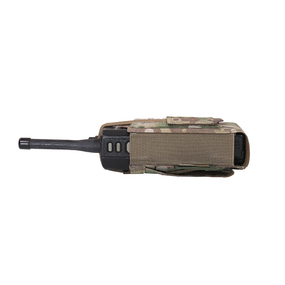 Warrior Adjustable Radio Pouch - Multicam