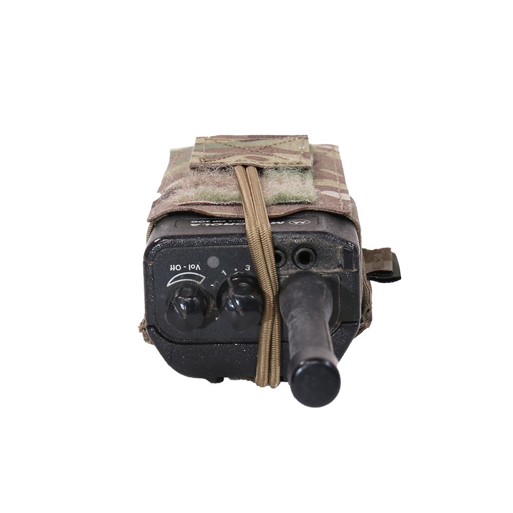 Warrior Adjustable Radio Pouch - Multicam