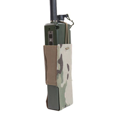 Warrior Laser Cut Wing Velcro MBITR/Harris Radio Pouch - Multicam