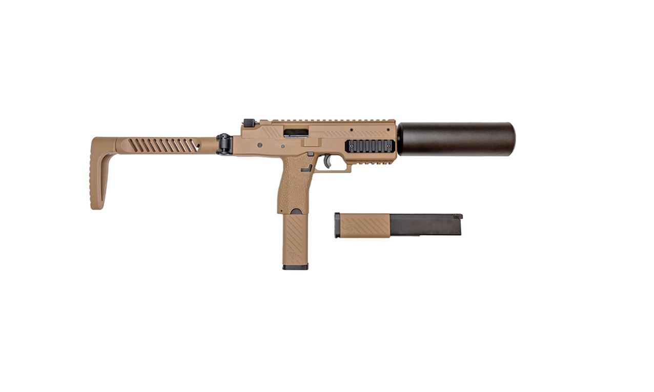 VORSK VMP-1 SMG Tan + Silencer GBBR