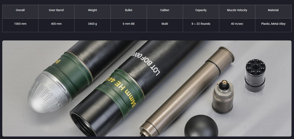 USSOCOM M3 MAAWS - Gas Grenade Launcher