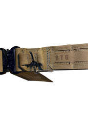 SR - Modular Shooting Belt Laser Cut - Coyote Brown