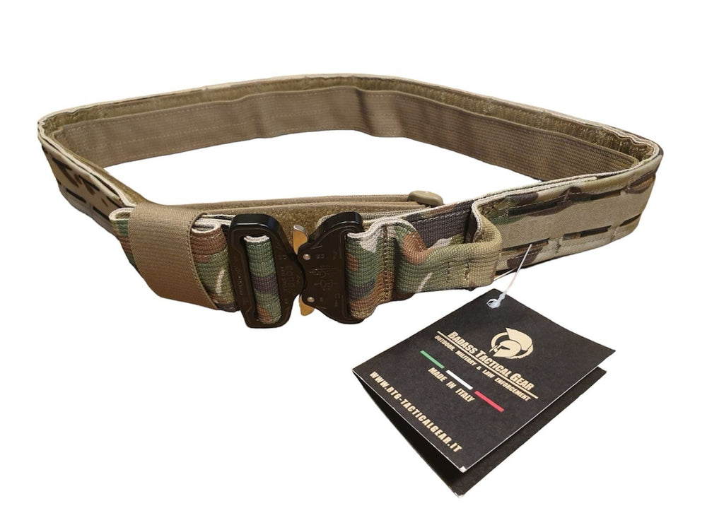 SR - Modular Shooting Belt Laser Cut - Multicam