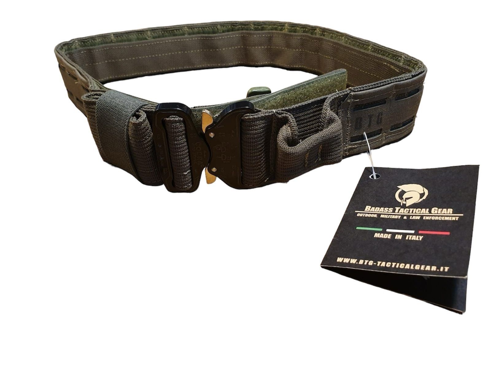 SR - Modular Shooting Belt Laser Cut - Ranger Green