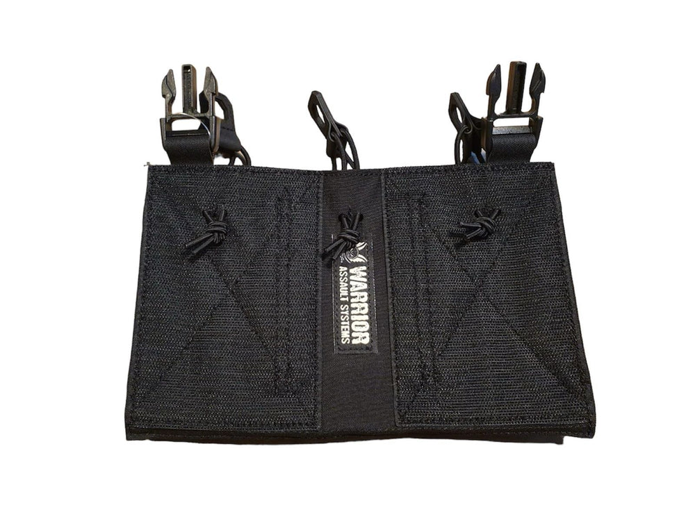 Warrior Laser Cut Triple Bungee 5.56 Panel - Black