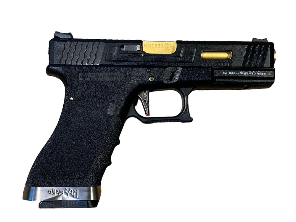 G-Force 17 BK Gold Barrel Metal Version GBB