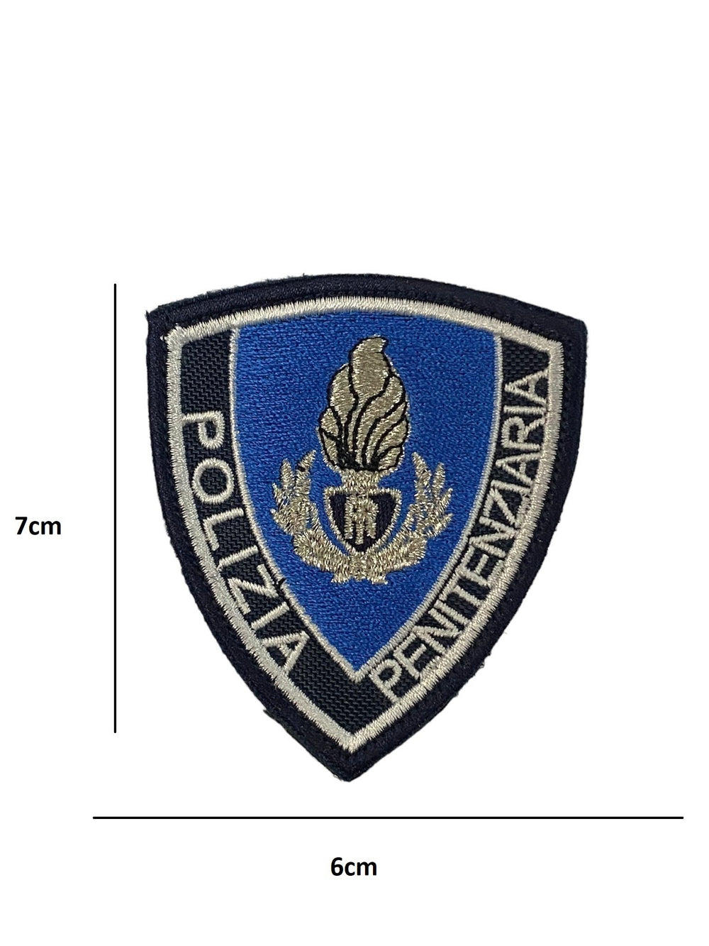 Scudetto Polizia Penitenziaria Ricamata