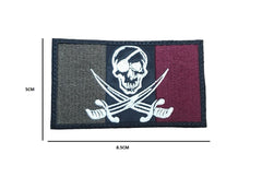 Patch Italia Jolly Roger Bassa Visibilità