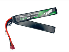 Gens Ace - Lipo 11.1v 1200mAh Nunchuck - Deans