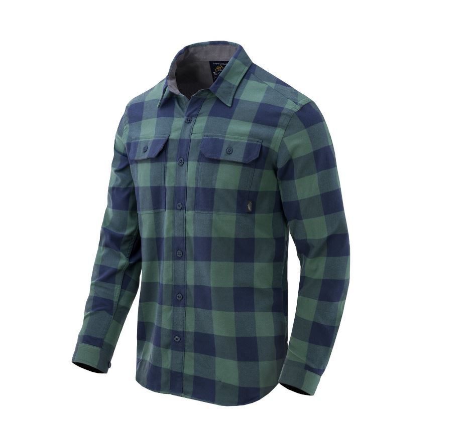 Helikon Tex - Greyman Shirt - Moss Green Checkered