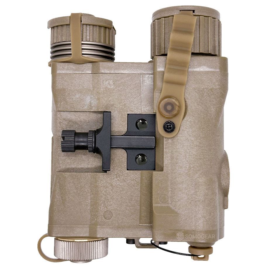SomoGear PEQ-16B Airsoft Aiming IR Laser Flashlight - Tan/Red