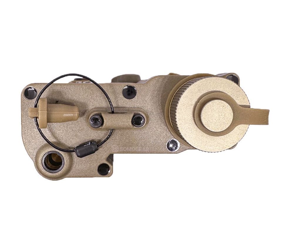 SomoGear PEQ-16B Airsoft Aiming IR Laser Flashlight - Tan/Green