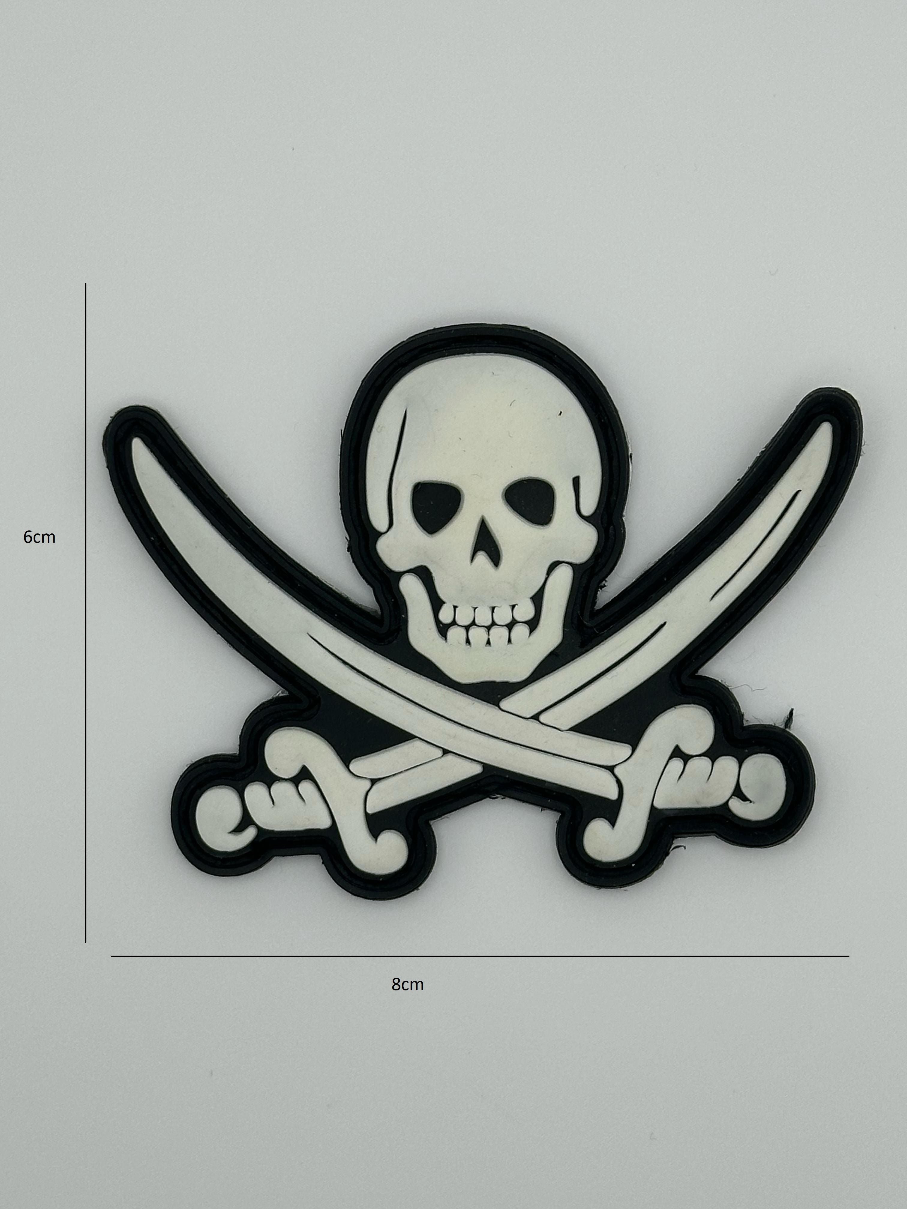 Patch Jolly Roger Sciabole