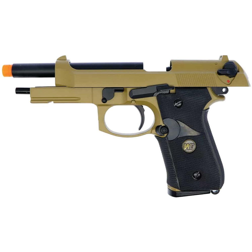 Beretta M92 WE a Gas Scarrellante - Tan