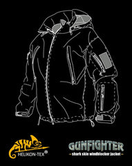 Gunfighter  Jacket Black - Helikon