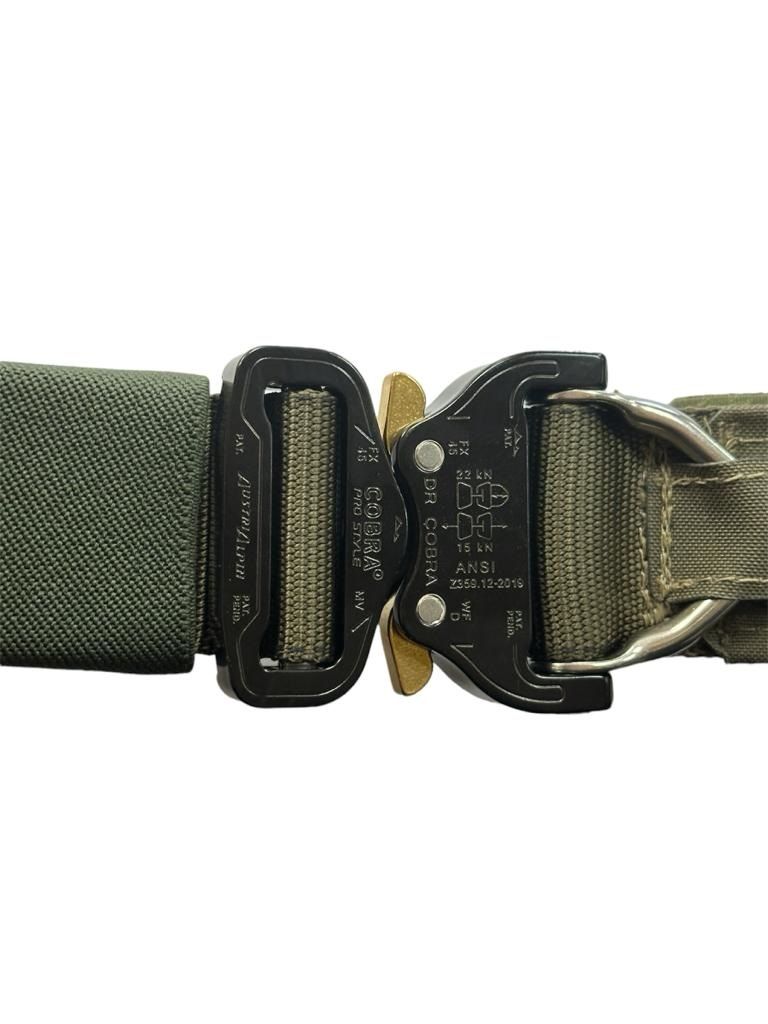 SR D-Ring Cobra 1.75" - Modular Shooting Belt Laser Cut - Ranger Green