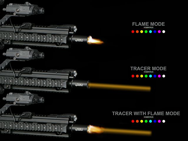FLARE M - Tracer Unit With Flame Effect [ESHOOTER]