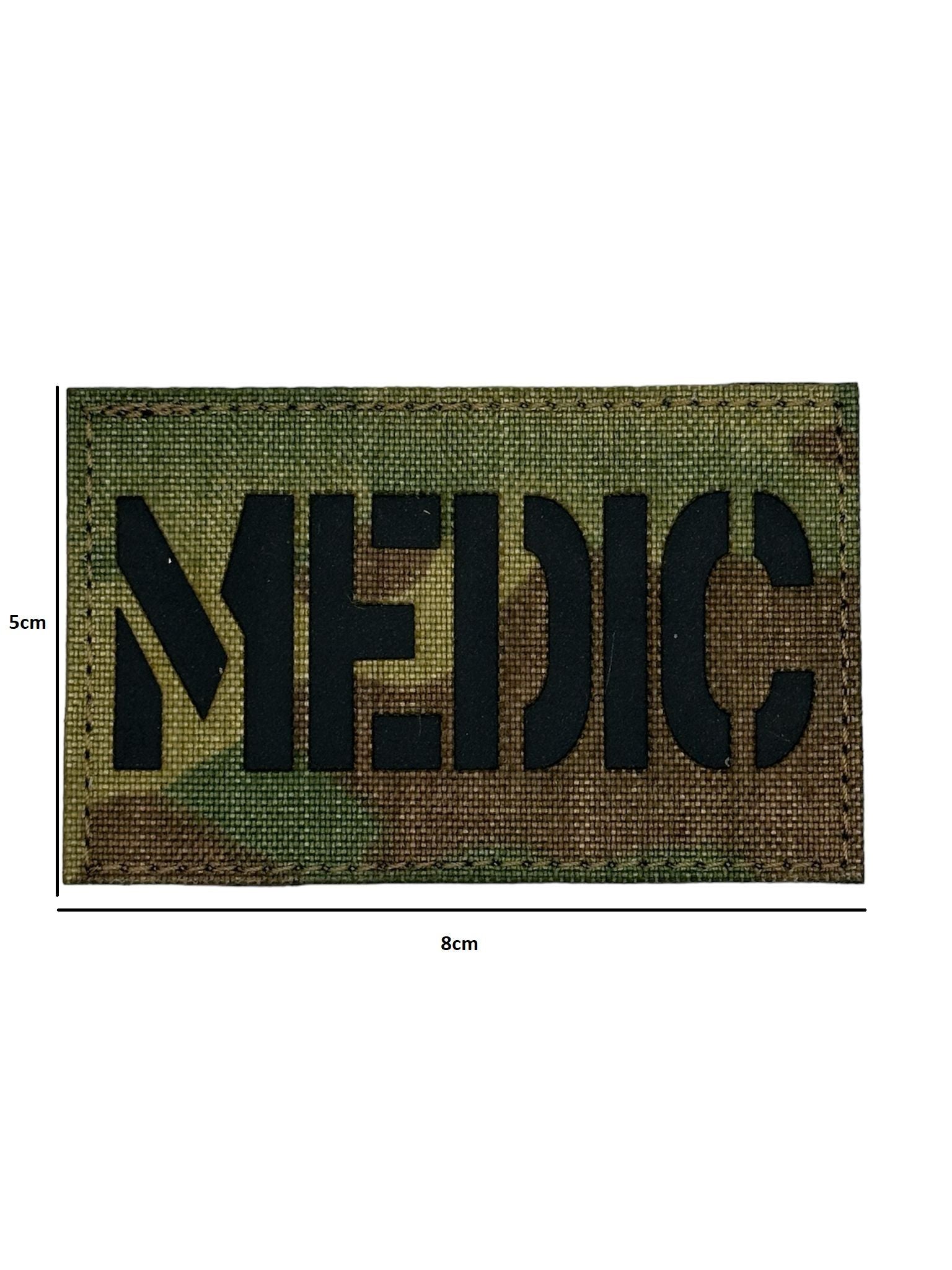 Laser Cut MEDIC Patch - Multicam – Barbarossa Tactical Shop