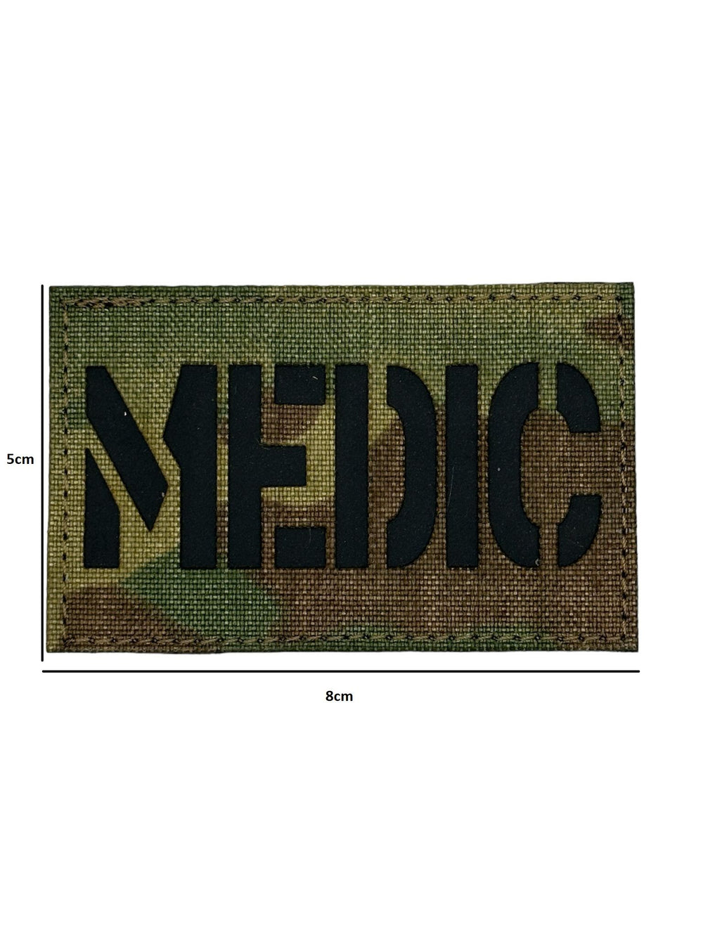 Patch Laser Cut MEDIC - Multicam