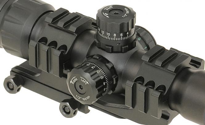 Ottica 1.5-4X30 whit Cantilever Mount