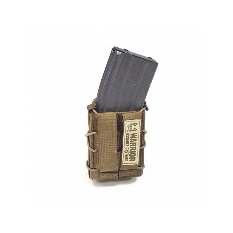 WARRIOR SINGLE QUICK MAG WITH SINGLE PISTOL POUCH COYOTE TAN