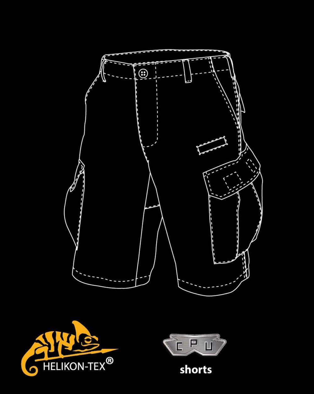 Urban Tactical Pants® Shorts OD
