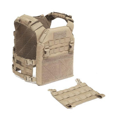 Recon Plate Carrier MOLLE Front Panel Tan